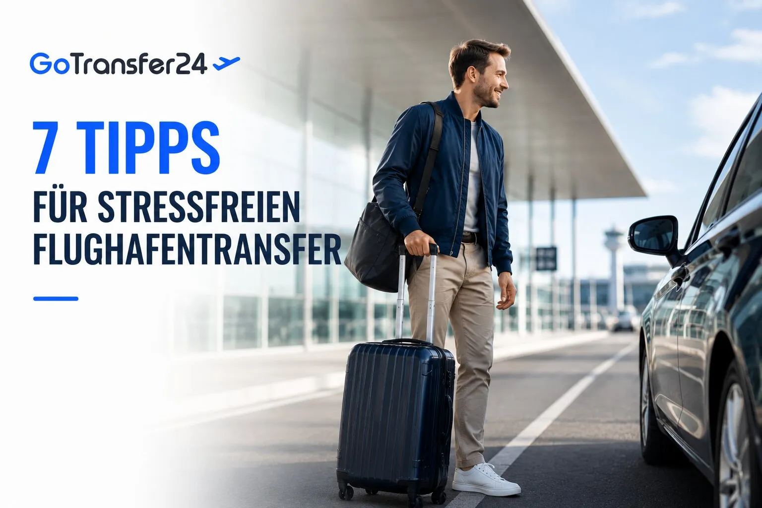 Die 7 besten Tipps für einen stressfreien Flughafentransfer